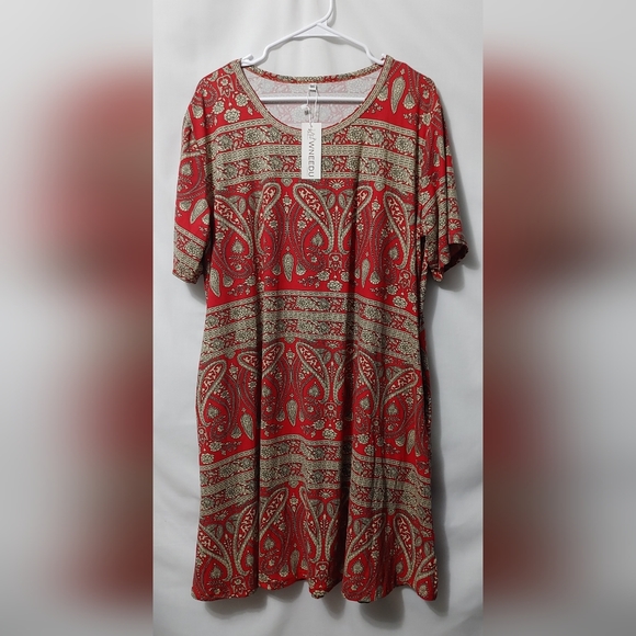 Wneedu Summer Dress  Size 3XL NWT - Picture 3 of 9